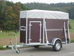 Einachs-Viehtransporter